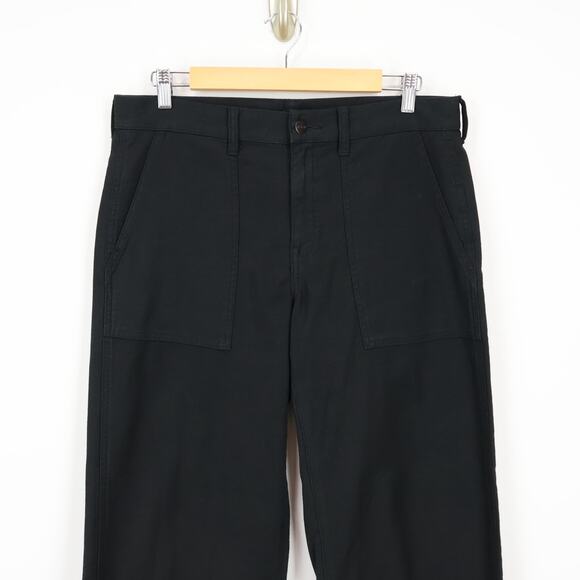 J.Crew Camp Pocket Wide Leg Pant Black Size 28 Petite NWOT - Picture 2 of 6